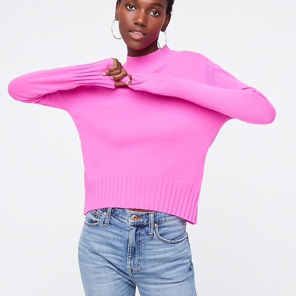 J. Crew Sweaters | J Crew Sz S Hot Pink Nwt 100% Cashmere Sweater | Color: Pink | Size: S | Pm-72793398's Closet